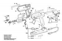 Bosch 0 601 950 703 Gkp 200 Ce Diy Glue Gun 230 V / Eu Spare Parts